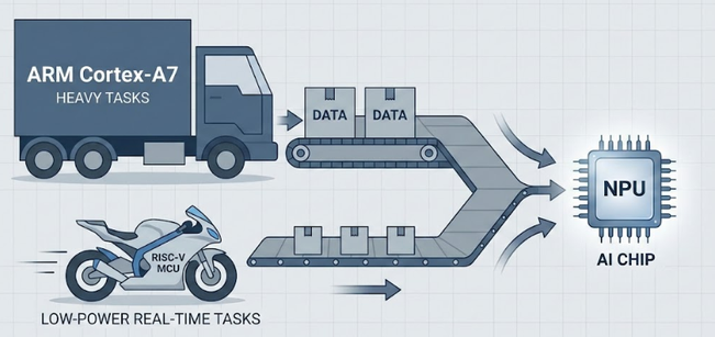Hybrid ARM + RISC-V Architecture: Why RV1106 Beats Single-Core Solutions - Cover Image