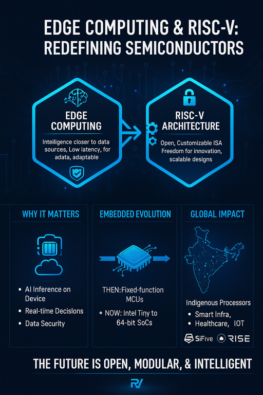Edge Computing and RISC-V: Redefining the Embedded and Semiconductor Landscape - Cover Image