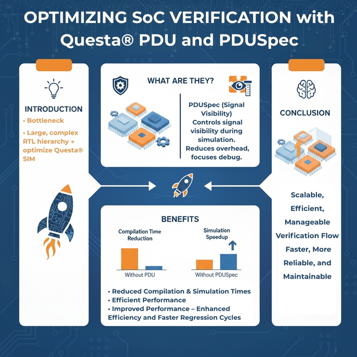 ⚡ Optimizing SoC Verification with Questa® PDU and PDUSpec - Cover Image